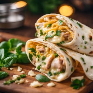 Chicken Garlic Mayo Roll