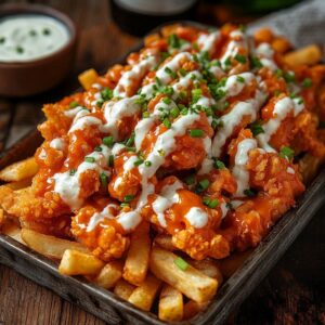 Chicken Loaded Fries (Medium)