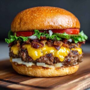 Smash Beef Cheese Burger