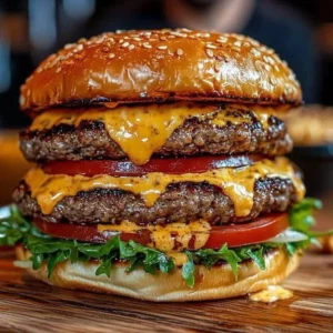 Smash Double Beef Cheese Burger