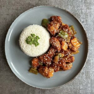 Chicken Shashlik with Rice