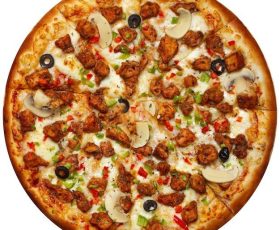 Beef Bihari Boti pizza