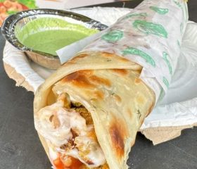 Chicken Malai Boti Roll