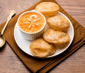Halwa Puri Platter