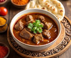 Sada Nihari with 2 Naans & Halwa