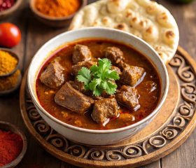 Sada Nihari with 2 Naans & Halwa