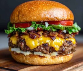 Smash Beef Cheese Burger