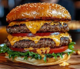 Smash double Beef Cheese Burger